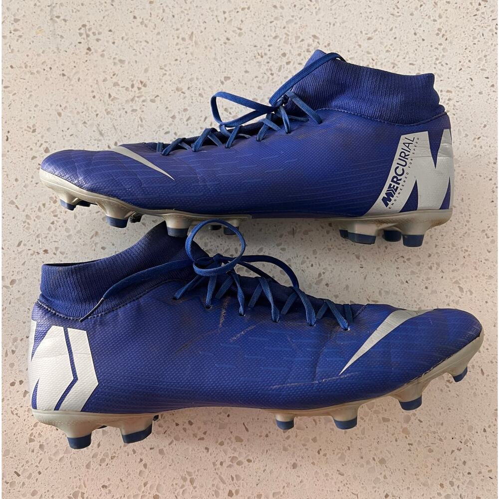 NIKE Blue 'Mercurial Superfly Size 12